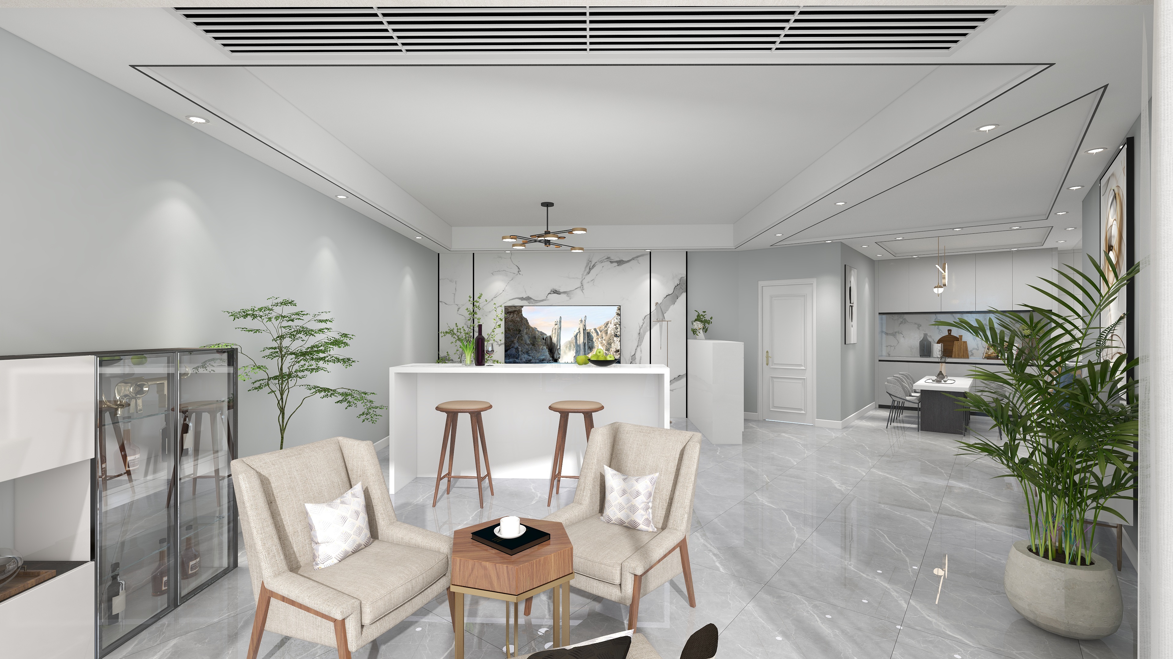 南寧新房裝修-現代簡約風-客廳 南寧新房裝修-現代簡約風-客廳