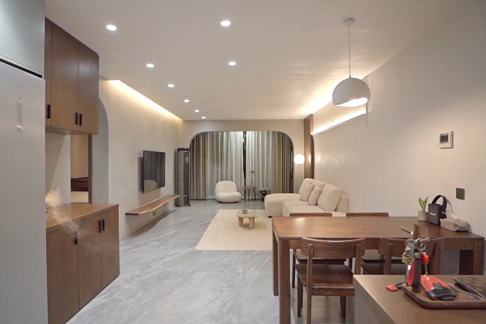 南寧新房裝修-詫寂風(fēng)-客廳 南寧新房裝修-詫寂風(fēng)-客廳